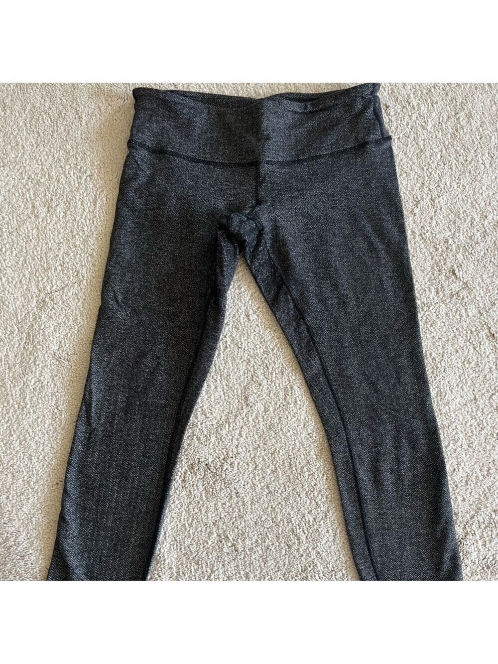Lululemon Cozy Wunder Under Herringbone Leggings 8 - Picture 1 of 8